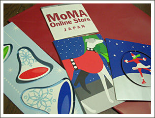 MoMA Online Storeのクリスマスカード