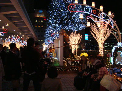 JR名古屋駅クリスマスイルミネーション　2007冬