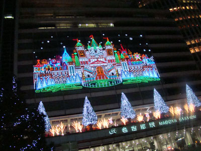 JR名古屋駅クリスマスイルミネーション　2007冬
