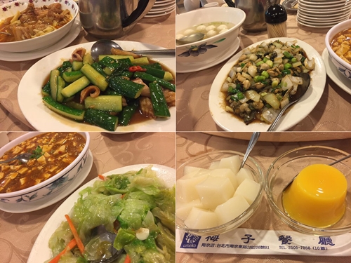 名店「梅子」にて台湾料理ランチ