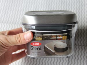 OXO（オクソー） ポップコンテナ ステンレス 口コミで人気の密閉保存容器 容量 サイズ比較 | わらしべ暮らしのブログ