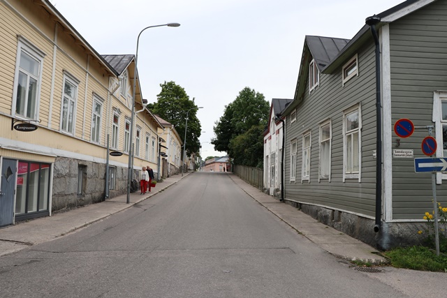 フィンランド南岸部のタンミサーリ旧市街を散策