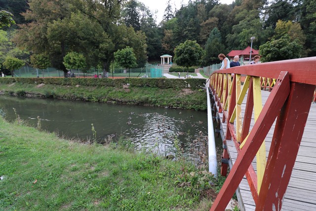 チェコの温泉保養地ルハチョヴィツェを散策