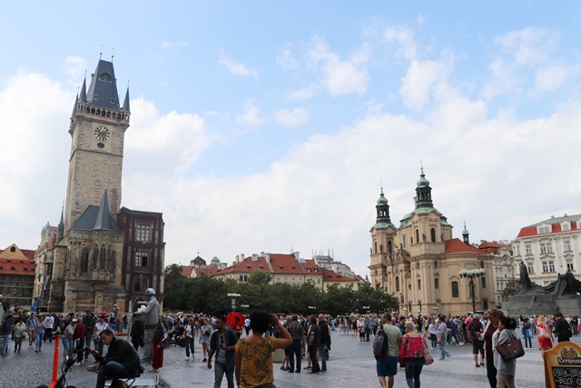 プラハの旧市街広場