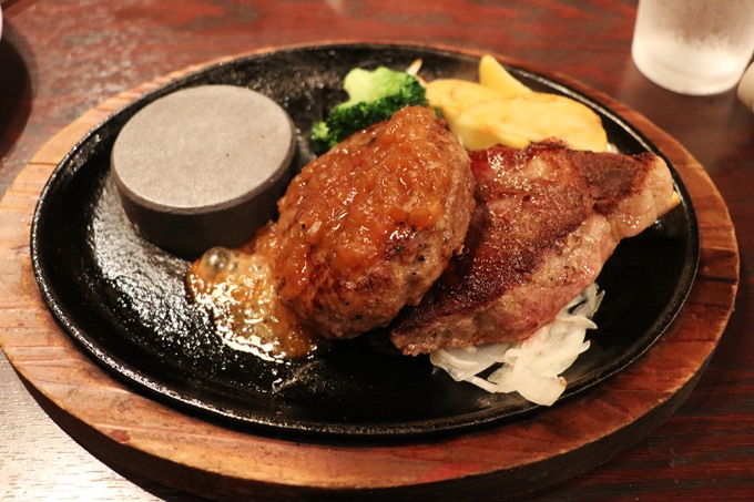ステーキのあさくまで食事