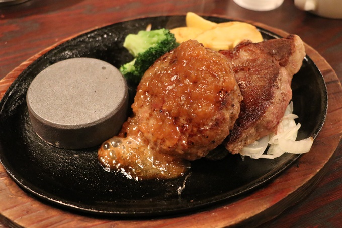 ステーキのあさくまで食事